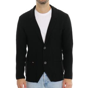 GIACCA IN MAGLIA NERO